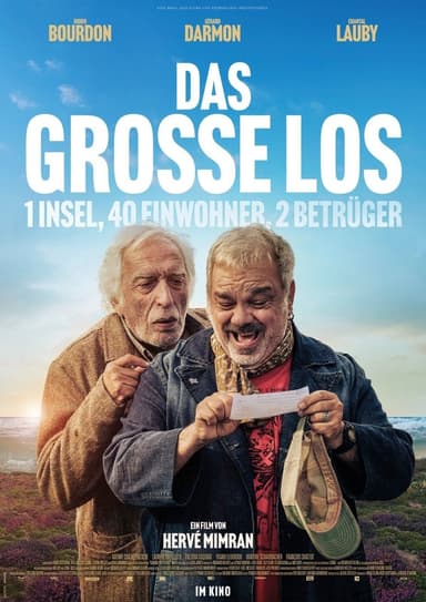 Das große Los - 1 Insel, 40 Einwohner, 2 Betrüger poster